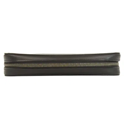 Pre-owned Louis Vuitton Black Gray Monogram Eclipse Monogram Eclipse Clutch Bag ()