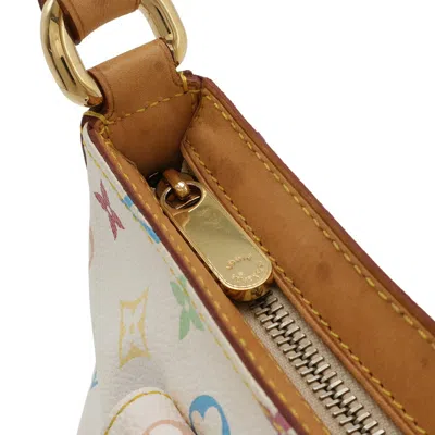 Pre-owned Louis Vuitton Blanc Multi-color White Pvc Shoulder Bag ()
