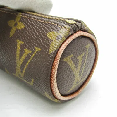 Pre-owned Louis Vuitton Etui À Balles De Golf Brown Canvas Clutch Bag ()