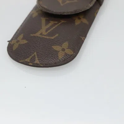 Pre-owned Louis Vuitton Etui Stylo Brown Canvas Wallet  ()