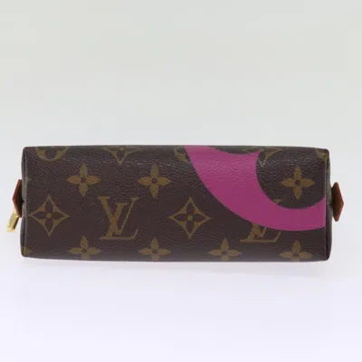 Pre-owned Louis Vuitton Game On Brown Canvas Clutch Bag ()