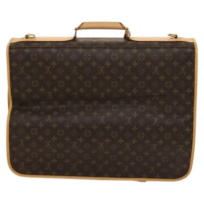 Pre-owned Louis Vuitton Garment Case Brown Canvas Travel Bag ()