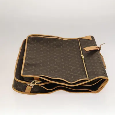 Pre-owned Louis Vuitton Garment Case Brown Canvas Travel Bag ()