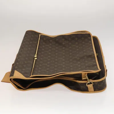 Pre-owned Louis Vuitton Garment Case Brown Canvas Travel Bag ()