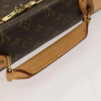 Pre-owned Louis Vuitton Garment Case Brown Canvas Travel Bag ()