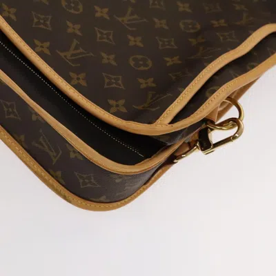 Pre-owned Louis Vuitton Garment Case Brown Canvas Travel Bag ()