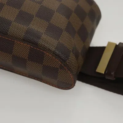 Pre-owned Louis Vuitton Geronimos Brown Canvas Clutch Bag ()