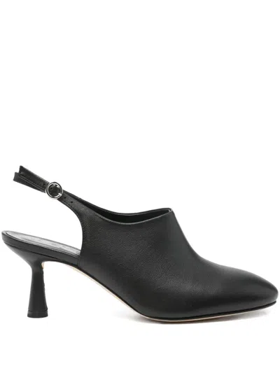 Aeyde Malin Heel Round Toe Pumps