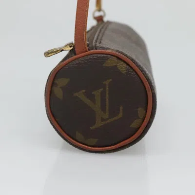 Pre-owned Louis Vuitton Mini Baby Papillon Brown Canvas Clutch Bag ()