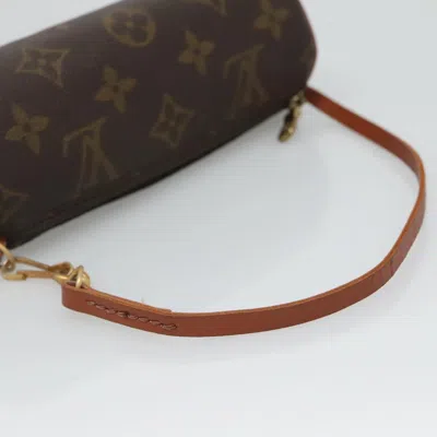 Pre-owned Louis Vuitton Mini Baby Papillon Brown Canvas Clutch Bag ()