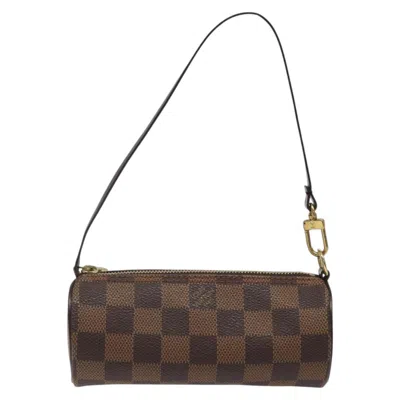 Pre-owned Louis Vuitton Mini Baby Papillon Brown Canvas Clutch Bag ()