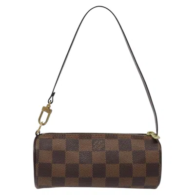 Pre-owned Louis Vuitton Mini Baby Papillon Brown Canvas Clutch Bag ()