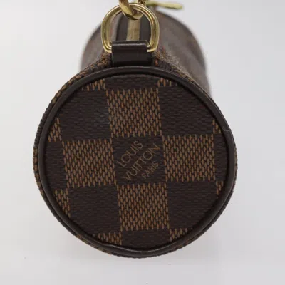 Pre-owned Louis Vuitton Mini Baby Papillon Brown Canvas Clutch Bag ()