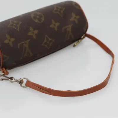 Pre-owned Louis Vuitton Mini Baby Papillon Brown Canvas Clutch Bag ()