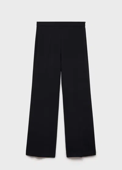 Mango Pantalon Noir - Femme - 52 -