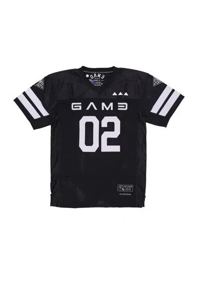 Game Man Football Jersey 02 Black/white In Black