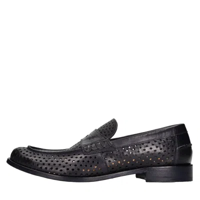 Jp/david Flat Shoes Blue In Black