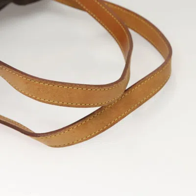 Pre-owned Louis Vuitton Montsouris Mm Brown Canvas Backpack Bag ()