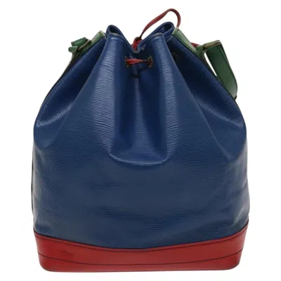 Pre-owned Louis Vuitton Noé Blue Leather Shoulder Bag ()