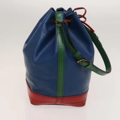 Pre-owned Louis Vuitton Noé Blue Leather Shoulder Bag ()