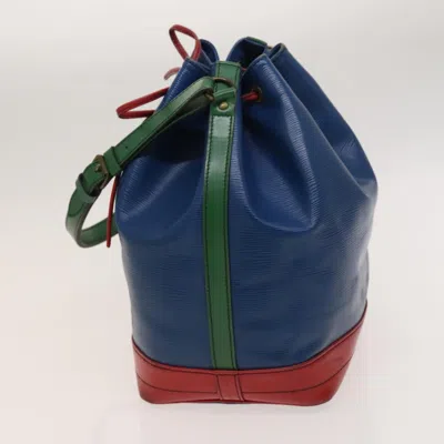 Pre-owned Louis Vuitton Noé Blue Leather Shoulder Bag ()