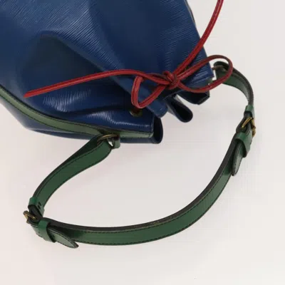 Pre-owned Louis Vuitton Noé Blue Leather Shoulder Bag ()