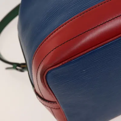Pre-owned Louis Vuitton Noé Blue Leather Shoulder Bag ()
