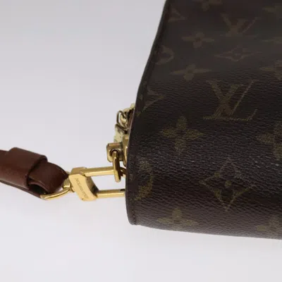 Pre-owned Louis Vuitton Orsay Brown Canvas Clutch Bag ()