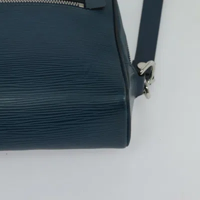 Pre-owned Louis Vuitton Osh Blue Leather Clutch Bag ()
