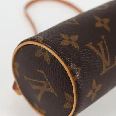 Pre-owned Louis Vuitton Papillon Brown Canvas Clutch Bag ()