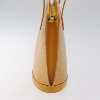 Pre-owned Louis Vuitton Saint Jacques Yellow Leather Shoulder Bag ()