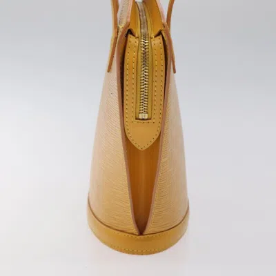 Pre-owned Louis Vuitton Saint Jacques Yellow Leather Shoulder Bag ()