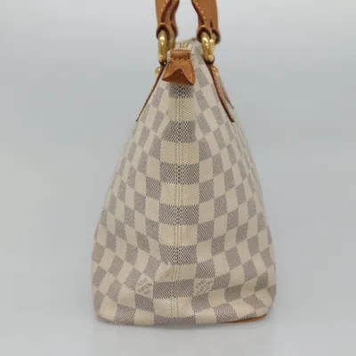 Pre-owned Louis Vuitton Saleya White Canvas Tote Bag ()