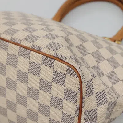 Pre-owned Louis Vuitton Saleya White Canvas Tote Bag ()