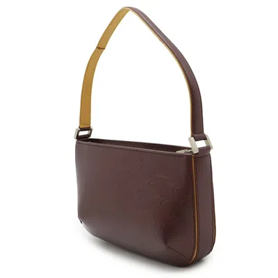 Pre-owned Louis Vuitton Violet Monogram Mat Leather Shoulder Bag ()