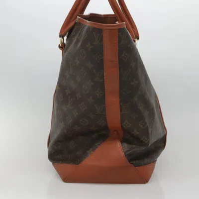 Pre-owned Louis Vuitton Weekend Gm Brown Canvas Tote Bag ()