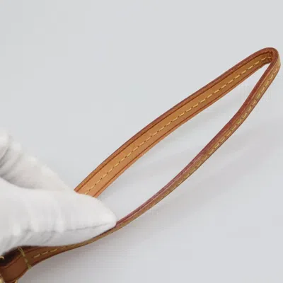 Pre-owned Louis Vuitton Wapiti Brown Canvas Clutch Bag ()
