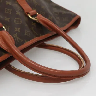 Pre-owned Louis Vuitton Weekend Gm Brown Canvas Tote Bag ()