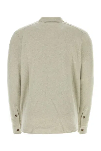 Le Kasha Light Grey Cashmere Cardigan