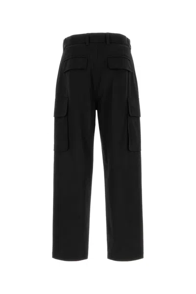 Givenchy Cotton Cargo Pant With Utility Pockets In Black