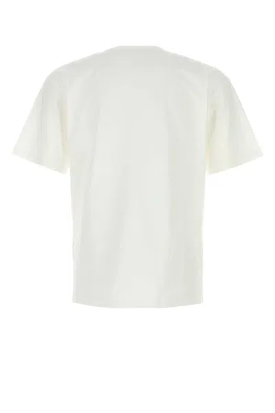 Valentino Garavani White Cotton T Shirt In Neutral