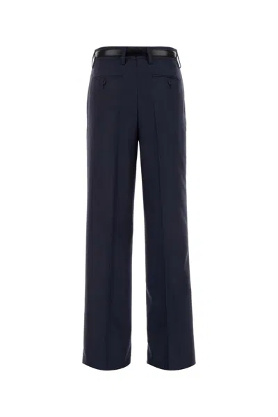 Prada Embroidered Wool Pant