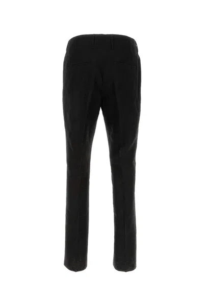 Fendi Black Linen Blend Pant