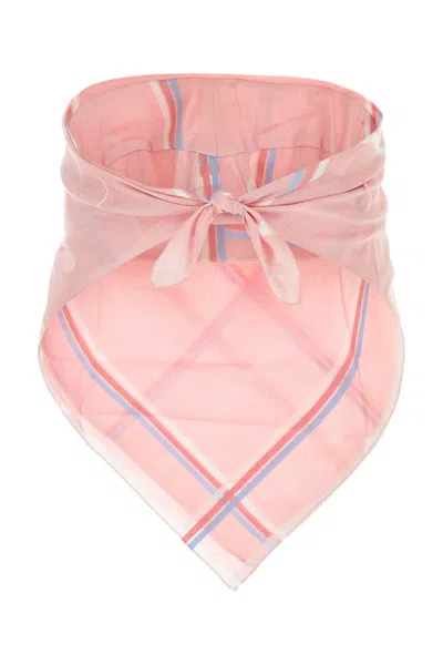 Prada Checked Cotton Lightweight Womenswear Top