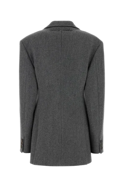 Miu Miu Single-breasted Double Wool Jacket