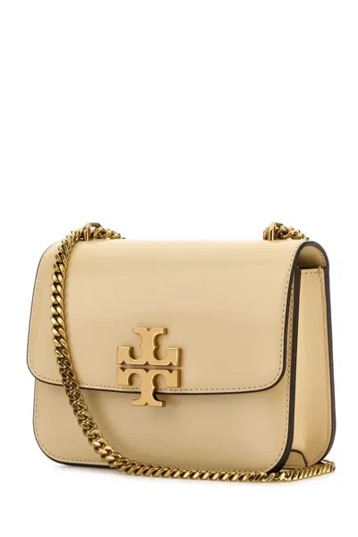 Tory Burch Cream Leather Small Eleanor Shoulder Bag