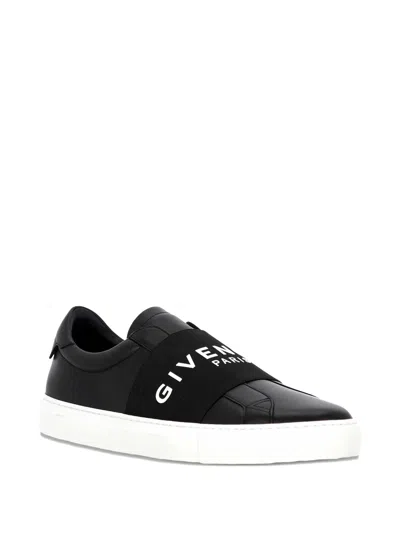 Givenchy Urban Street Sneakers In Leather With Elastic Band