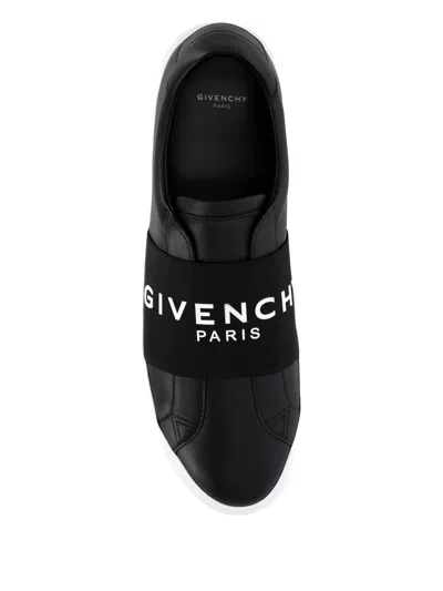 Givenchy Urban Street Sneakers In Leather With Elastic Band