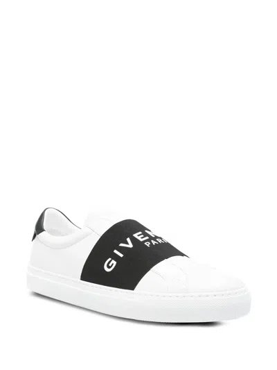 Givenchy Urban Street Sneakers In Leather With Elastic Band