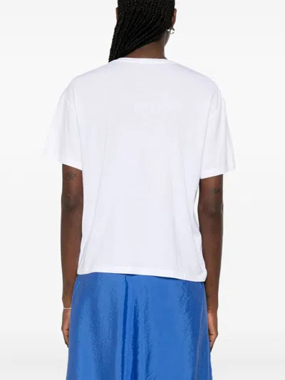 Totême Toteme Pre Cotton Blend T Shirt